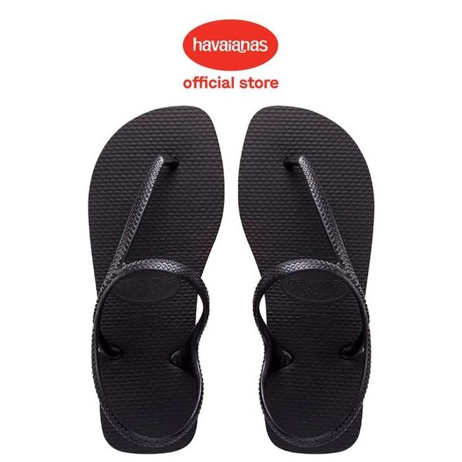 Havaianas Flash Urban 0090-Black - Sandal Wanita Karet