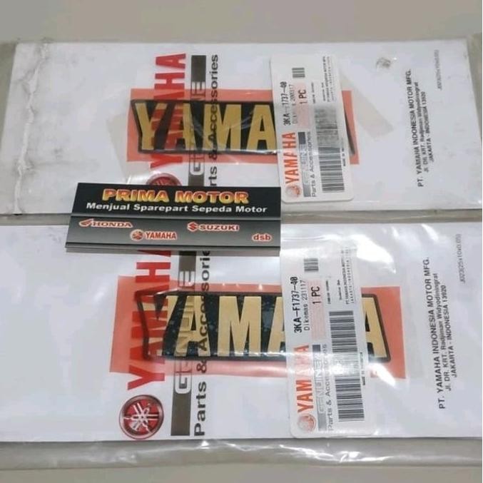 BEBAS ONGKIR - EMBLEM AKI RX KING 2002 EMBLEM DOP AKI 2002 RX KING ORI YAMAHA
