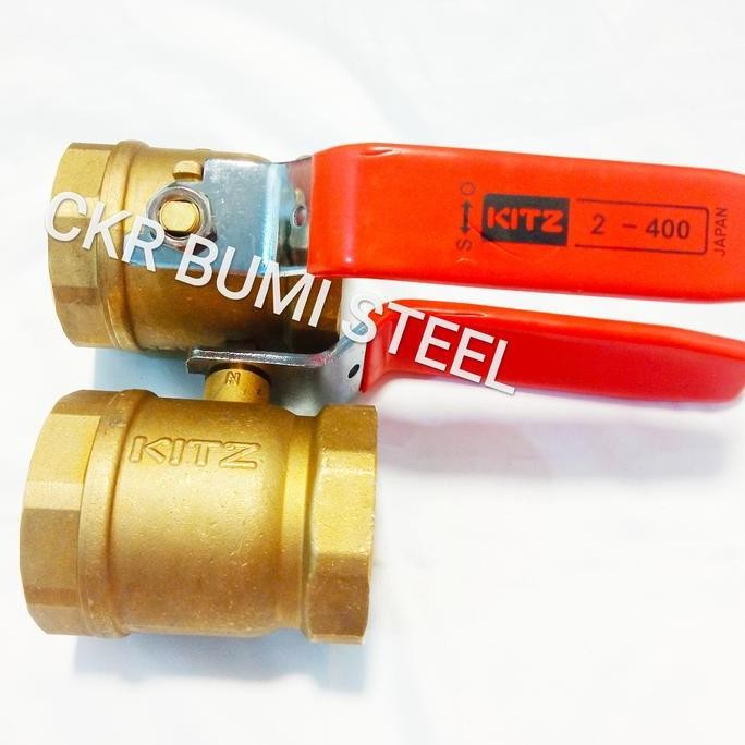 Ball Valve 2" Inch Kuningan / Stop Kran 2" Inch Kuningan Murah Berkualitas