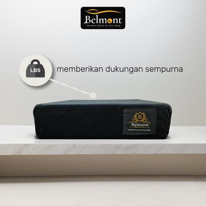 Alas Duduk Belmont Cushion ( Busa Tebal 10 Cm ) Kain Bludru Foam Kursi