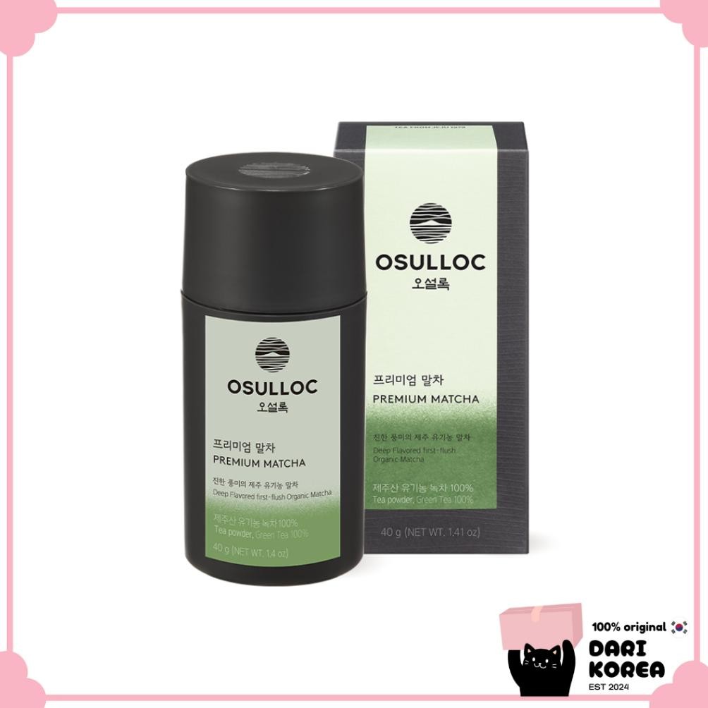 READY INSTANT [Korean FOOD] OSULLOC Premium Matcha 40g