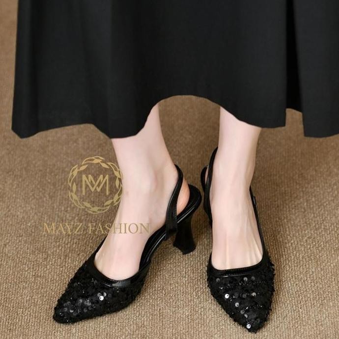 Heels Wedding Pesta Elegan Mewah Wanita 3822 EJ