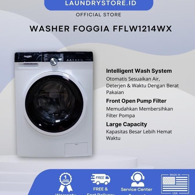 DB251 }} Mesin Cuci Frontload Foggia