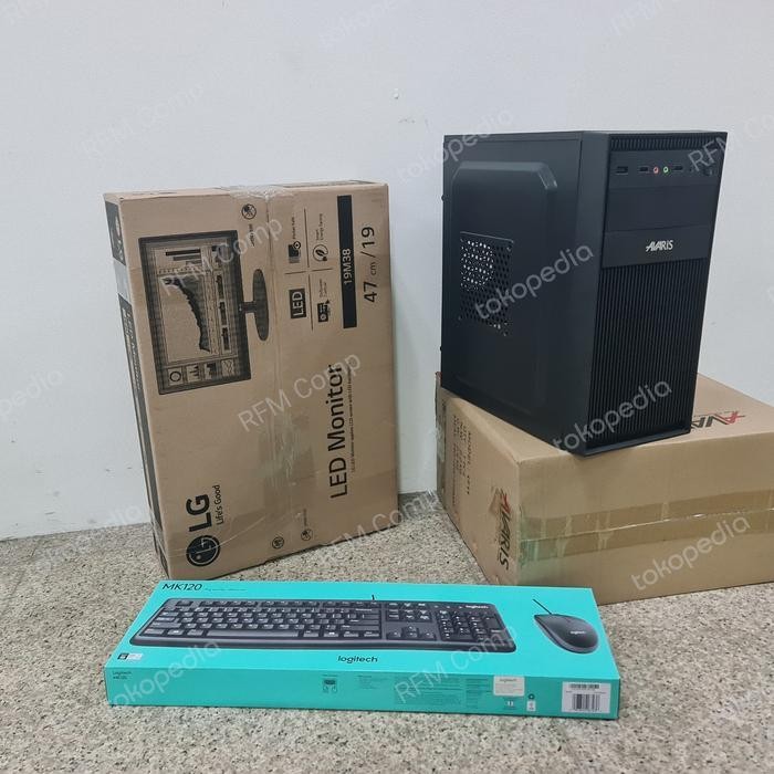 PC Lengkap Core i5 4570/4590 + Monitor Led Keyboard mouse