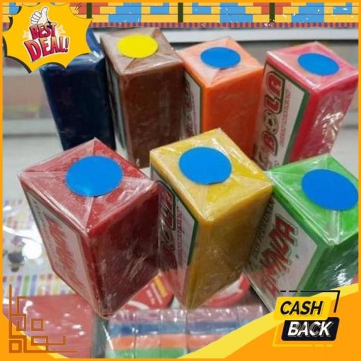 Top Today Lilin Mainan Besar Warna-Warni 7 Warna (1Pcs)