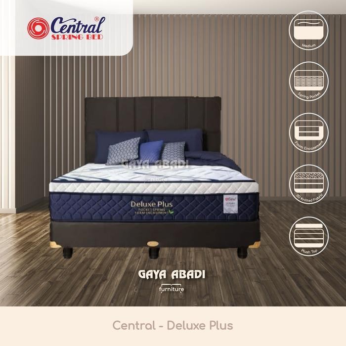 Springbed Central Deluxe Plus/ Kasur Central Deluxe Plus - Central Springbed Terbaru Best Quality 10