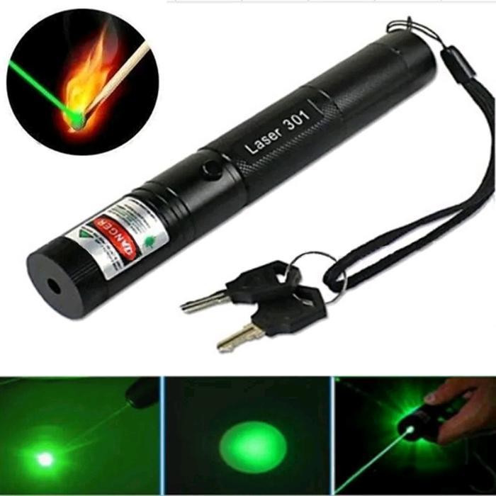 303 301 green beam laser pointer jarak jauh laser presenter presentasi senter jarak jauh red purple 
