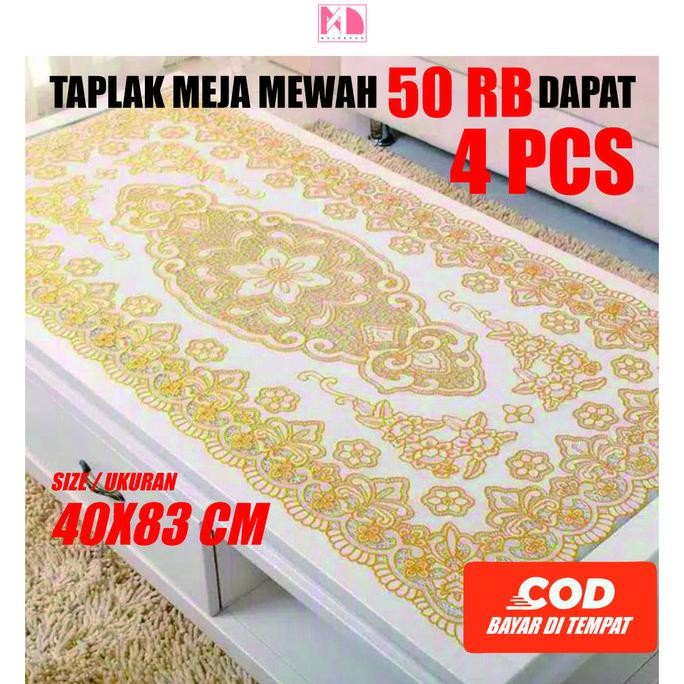 Taplak Meja Tamu Sultan 50 rb Isi 4 PCS Mewah Dekorasi 50 rb Isi 4 PCS taplak meja TamuPremium ZER