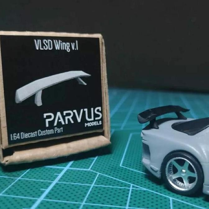 Ready...Ready...Ready...] Parvus Models Wing Veilside v1 VLSD Custom Hot Wheels Tomica Diecast