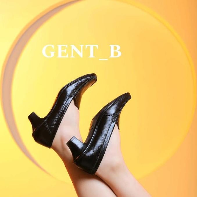sepatu pantofel cewek pantofel wanita untuk kerja sepatu pantofel  sepatu kulit asli wanita sepatu w