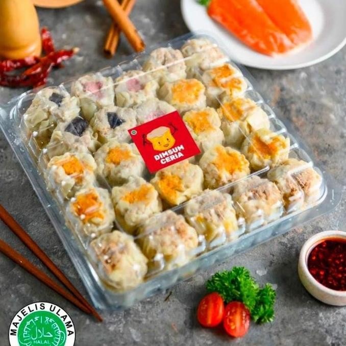 Promo DIMSUM 49 CERIA ISI 100pcs HALAL / Frozen food COD