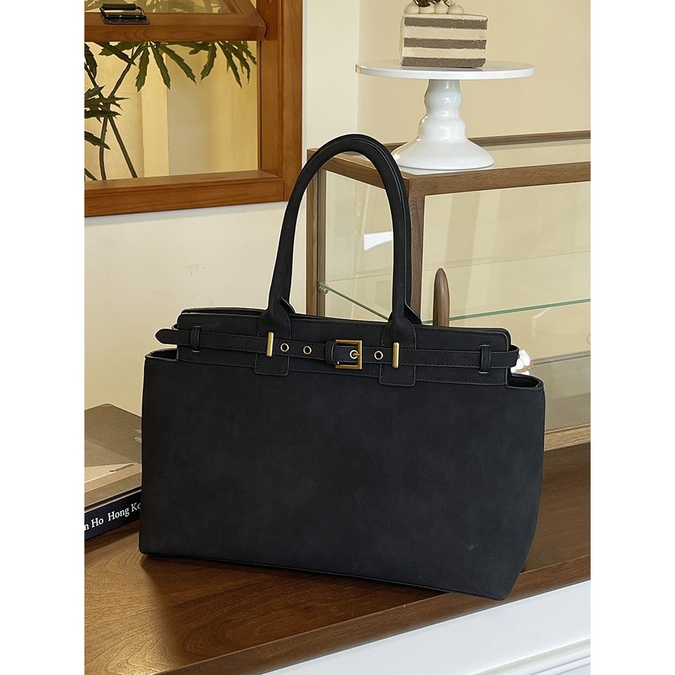 [COD]Tas kerja wanita mewah ringan kelas atas, modis dan sederhana, tas bahu ketiak berkapasitas bes