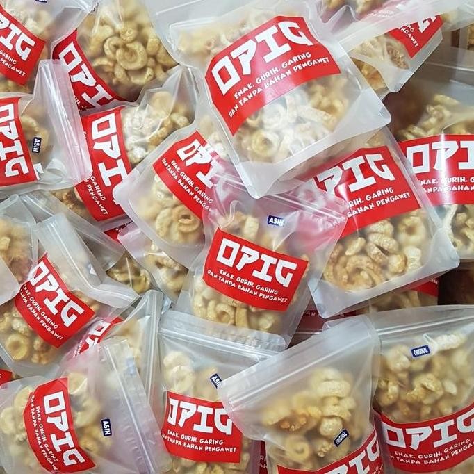 New kerupuk kulit babi/krubi/kerupuk kulit babi samcan opig 250gr