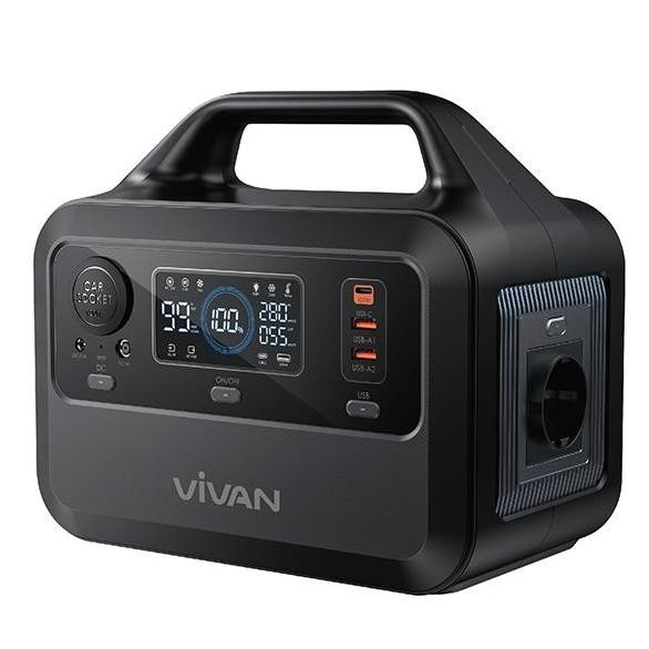 Vivan VPS-P300 Power Station 600W / 220V 96000Mah 300Wh Powerbank Portable Charger Station Power Sup