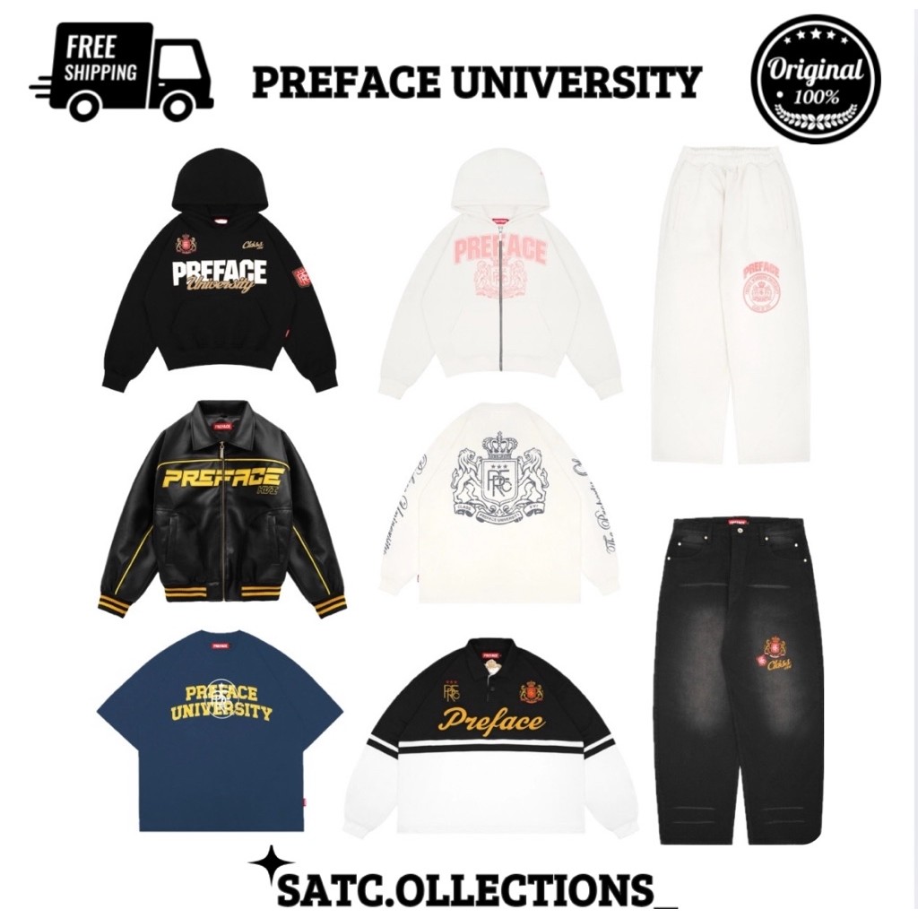 [100% ORIGINAL TERMURAH] PREFACE UNIVERSITY NEW ART LIMITED EDITION