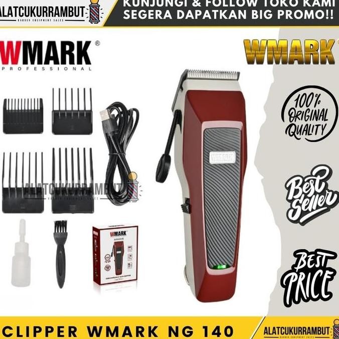 WMARK NG 140 Alat Cukur Mesin Cukur Rambut Hair Clipper WMARK
