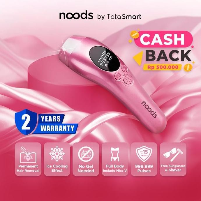 NOODS - Penghilang Bulu Permanen IPL Hair Removal Home Device 2609