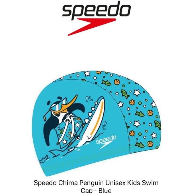 Topi Renang Anak Speedo Original - Speedo Chima Penguin KUN