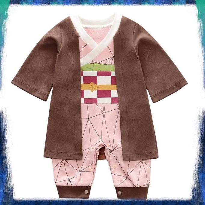 (Good) Baju Bayi Anime Jumper Premium Demon Slayer Nezuko Kamado