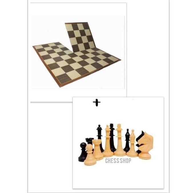 PAKET HEMAT CATUR PLASTIK DAN PAPAN CATUR PREMIUM HAR