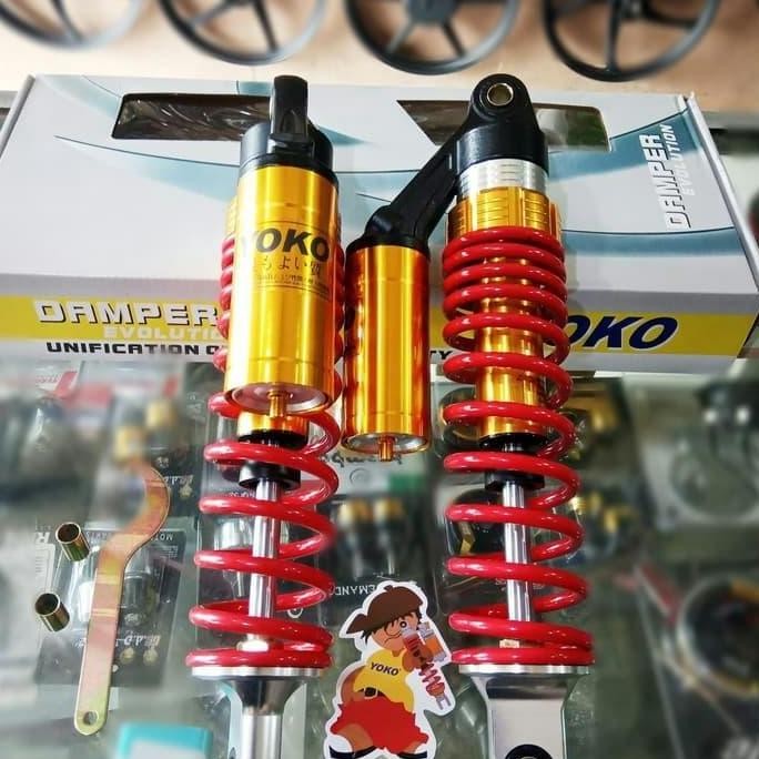 Shock Breaker Belakang Tabung Mrek Yoko Ukuran 340Mm Honda Supra X 125