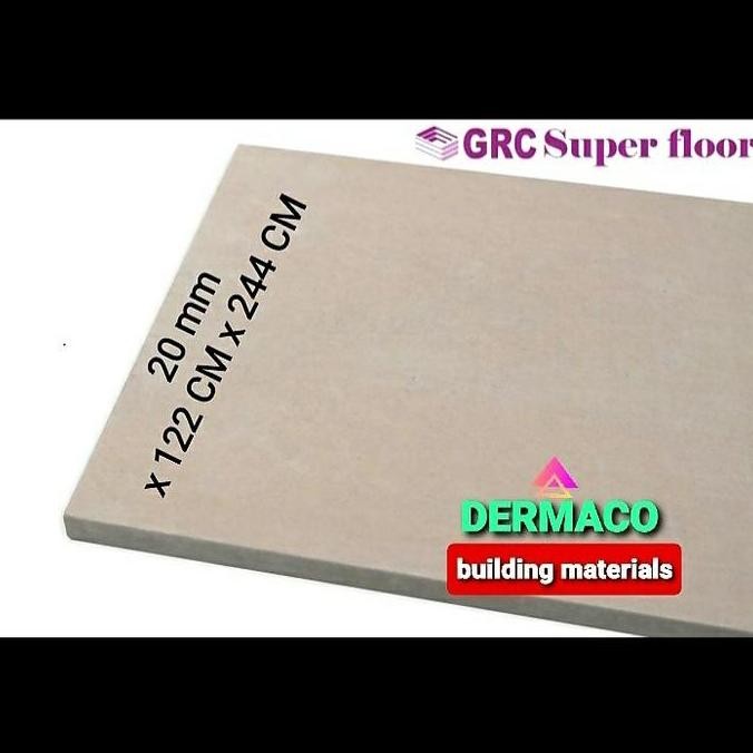 SUPER FLOOR GRC 20 mm / LANTAI GRC 122 CM x 244 CM / SUPER PANEL GRC