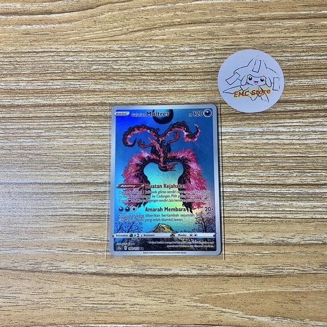 New  Pokemon TCG Indonesia - Galarian Moltres AR
