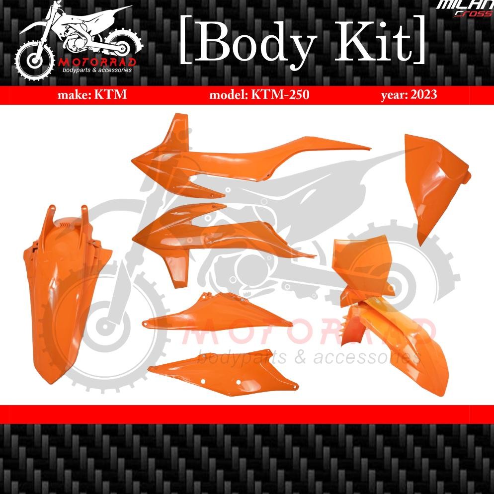 Body kit / Cover Set only KTM exc 250 2022 merek Milancross
