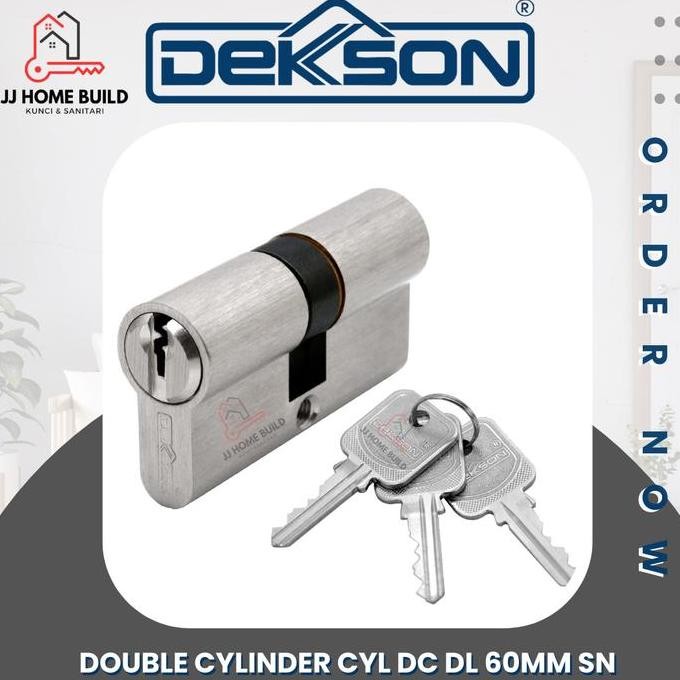 Cylinder DEKSON DC DL 60 MM Kunci Silinder DC DL 3 Kunci DEKKSON