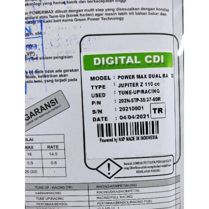 CDI BRT Dualband Jupiter Z old 110 cc