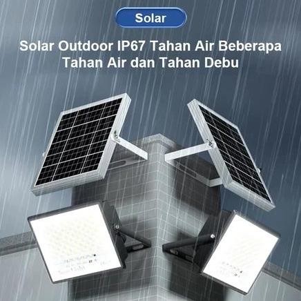 Philips 2000W Lampu Taman Tenaga Surya Lampu Dinding Tenaga Surya Tahan Air Lampu Jalan Lampu Taman 