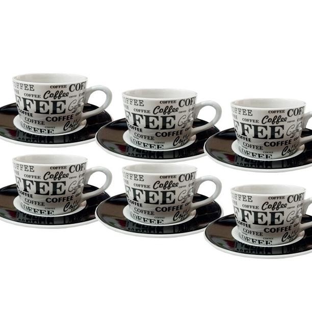 1 Set Cangkir Keramik Kopi Isi 6 Pcscangkir Coffee Cangkir Keramik Cangkir Cangkir Tehcup