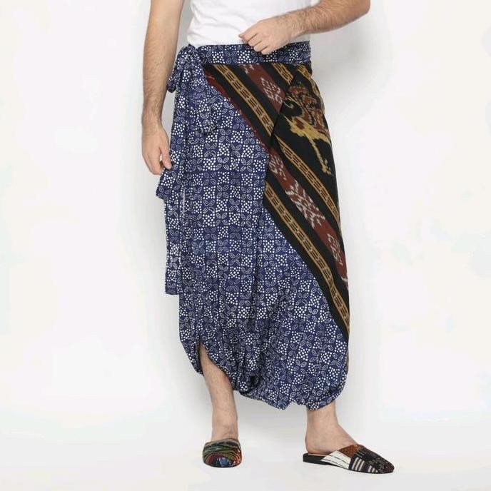 LIMITTES Celana Sarung Batik Tenun Etnik Lebaran Pria Wanita LM