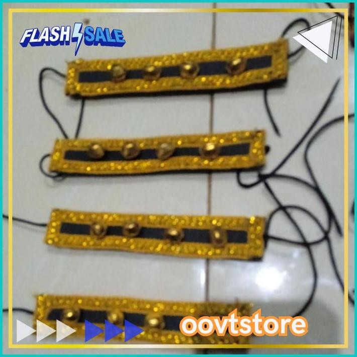 DISKON Gongseng Klinting jaranan klintingan kerincingan aksesoris gelang kaki gongseng anak