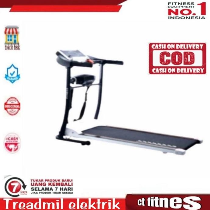 Treadmil elektrik 2 pungsi ID002M hemat listrik