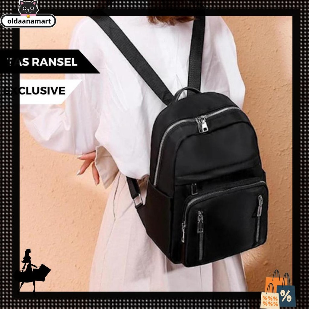 Tas Ransel Wanita Backpack Punggung Gendong Batam Cewek Wanita Kekinian Import UNIK