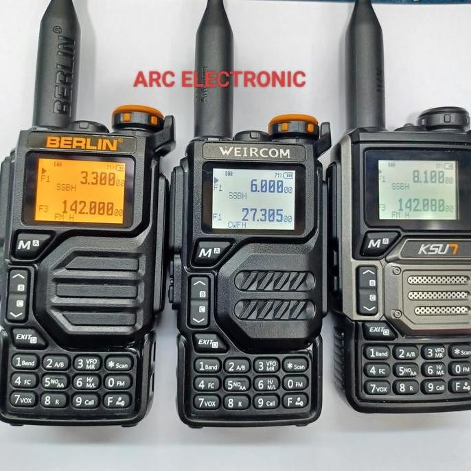 HT Berlin BL-558 Walkie Talkie Original UNLOCK SEMUA FREQUENCI