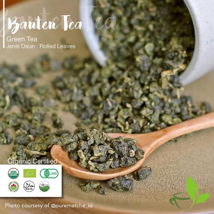 BEST SELLER BANTEN TEA - ORGANIC GREEN TEA 500GR TEH HIJAU ORGANIK HARENDONG 