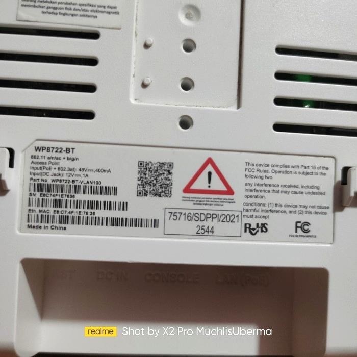 Balifiber Wp8722-Bt Router Access Point Limited