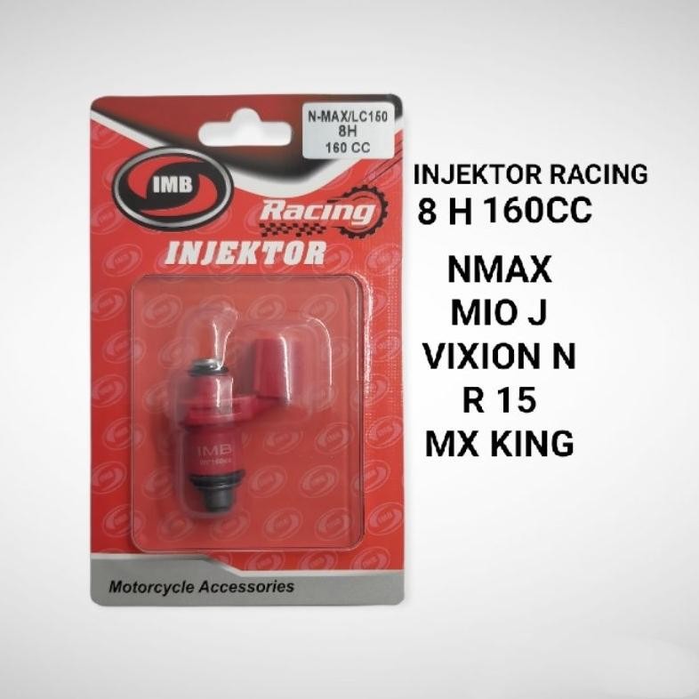 Promo INJEKTOR INJECTOR RACING 8 HOLE 160CC NMAX / MIO J / VIXION NEW / R 15 / MX KING/ VIXION NVL /