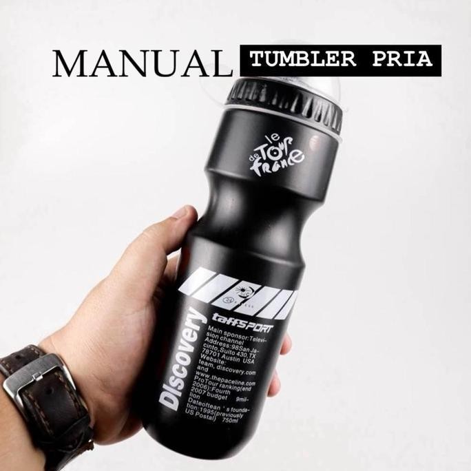 tumbler botol minum KHUSUS PRIA asli dan original masih bersegel import SNLL
