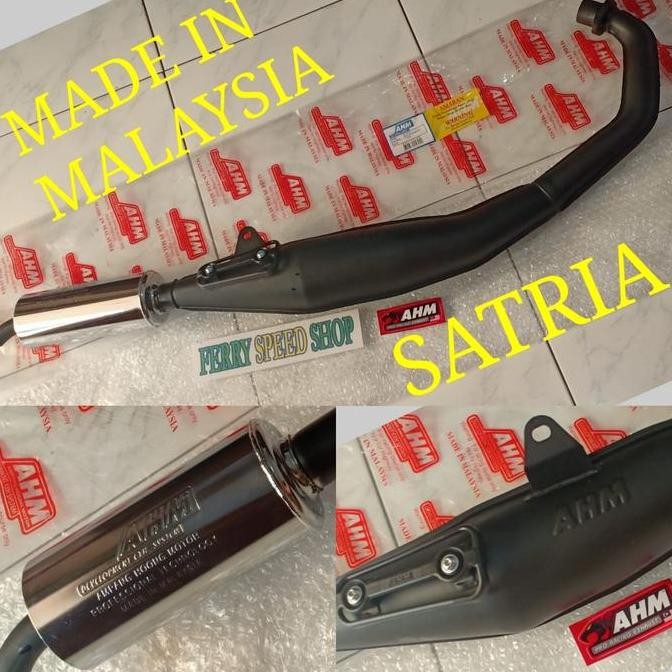 Knalpot Ahm Satria 2Tak / Knalpot Standar Racing Ahm Satria 2Tak
