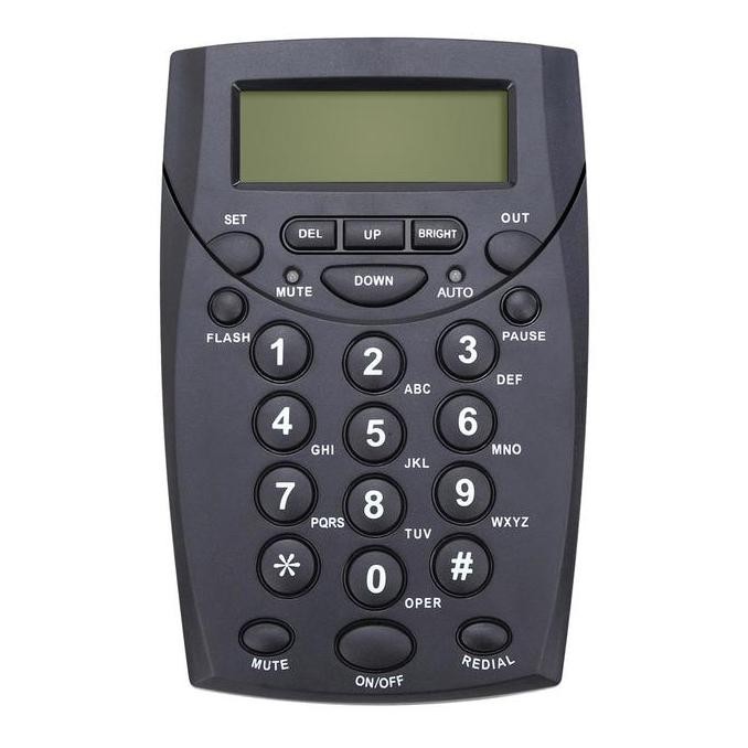 Telephone Desk Ht500 With Headset Handsfree Call Center Vh500