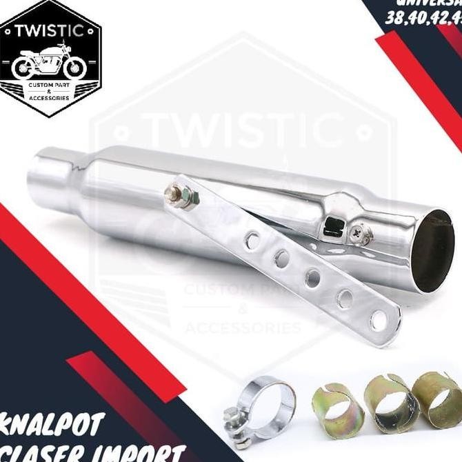 Knalpot Muffler Custom Claser Motor W175 Benelli Xsr 155 Harley