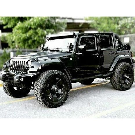 Set Bemper Jeep Wrangler JK Rubicon Model AEV Tubeles Bumper