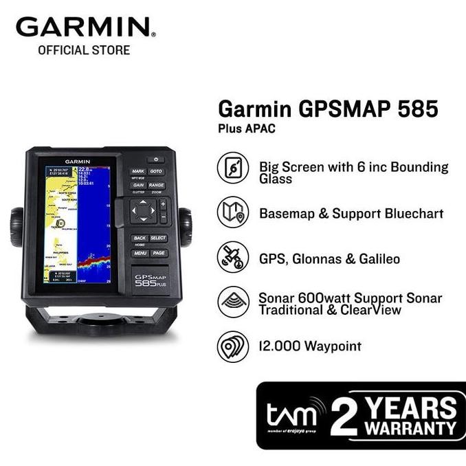 Premium Garmin GPSMAP 585 Plus APAC Promo