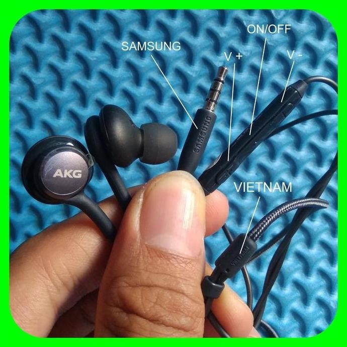 Headset Akg Samsung Galaxy Note 8 Original Made In Vietnam