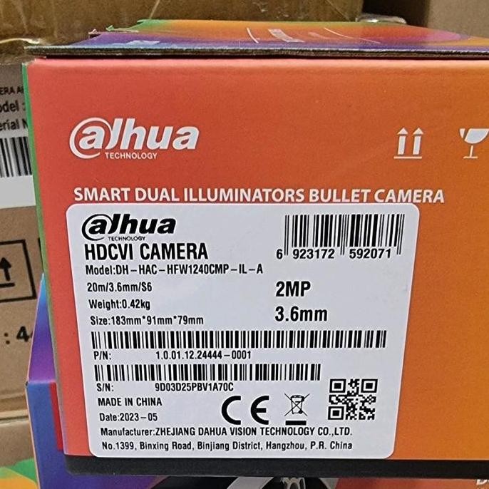 Kamera Cctv Dahua 2Mp Outdoor Colorvu Audio