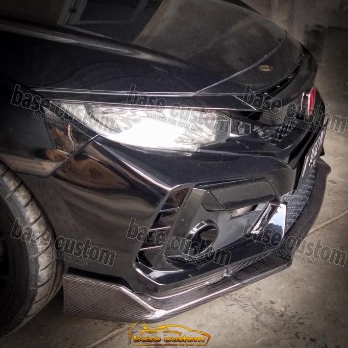 Front lips for Civic Turbo Sedan (bumper after market facelift)