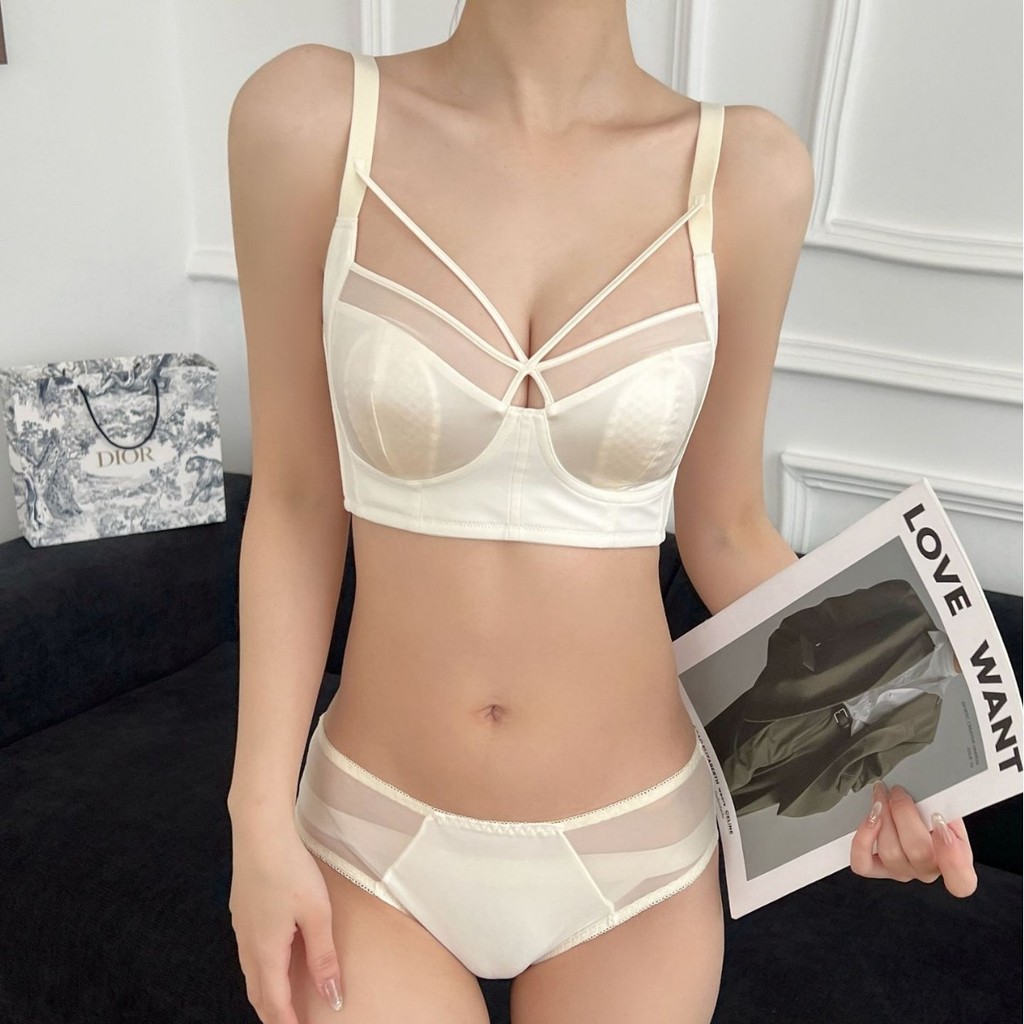 [COD]Bra motif macan tutul seksi ultra tipis keinginan murni